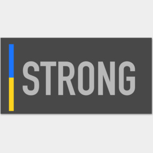 Strong like Ukraine Posters and Art