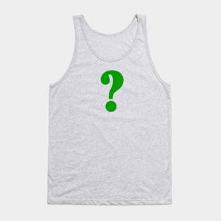 Question Mark Tank Top