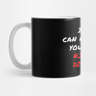 Kicking Distance Warning Mug