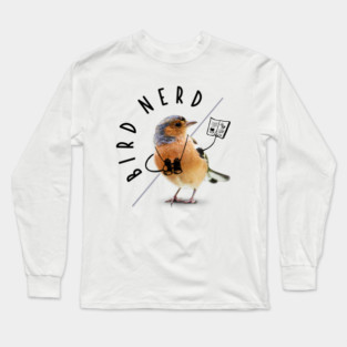 Bird Nerd Long Sleeve T-Shirt