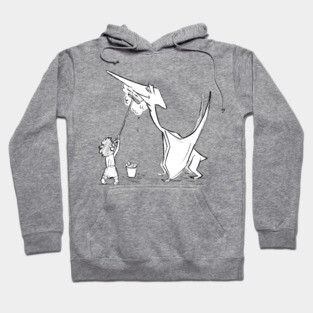 Pterodactyl bath Hoodie