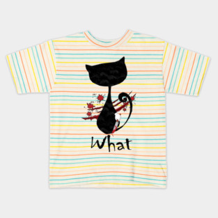 Cat What Murderous Black Kids T-Shirt