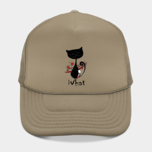 Cat What Murderous Black Hat