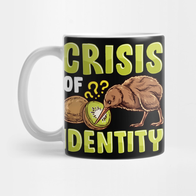Same Name Crisis Identity Kiwi Fruit New Zealand Kiwi Bird by belownormal