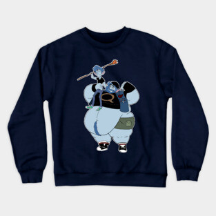 Fat Chunky Boy Elf Crewneck Sweatshirt