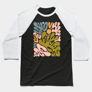 Abstract Landscape 007 Baseball T-Shirt