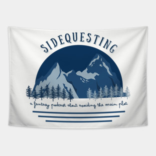 Sidequesting Adventure Art Tapestry