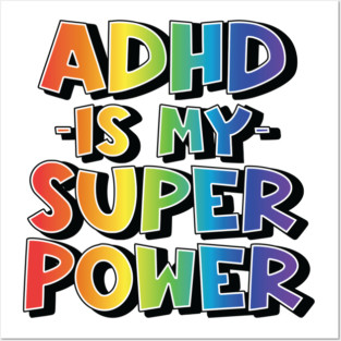 Adhd Posters and Art