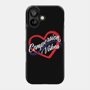Compersion Vibes Poly Heart Phone Case