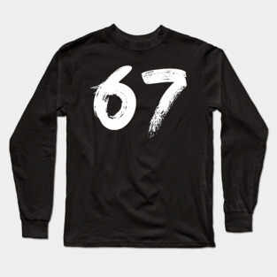 Number 67 Long Sleeve T-Shirt