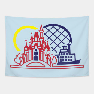 Vacation Kingdom Tapestry