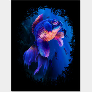 GOLDFISH Posters and Art