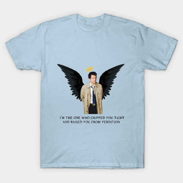 Castiel Supernatural Castiel T-Shirt TeePublic