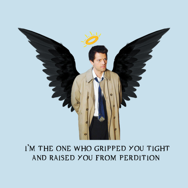 Castiel Supernatural Castiel Tapestry TeePublic