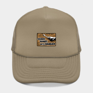 Shake Hands with Danger (Black Border) Hat