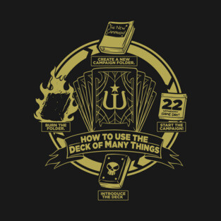 The Deck of Many Things T-Shirt