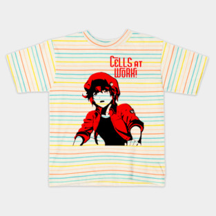 Red Blood Cell Hataraku Saibou Kids T-Shirt