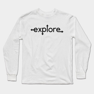 Explore Arrows Long Sleeve T-Shirt
