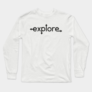 Explore Arrows Long Sleeve T-Shirt