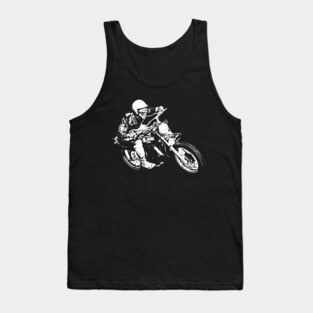Motorcycle - Vintage Rider Tank Top