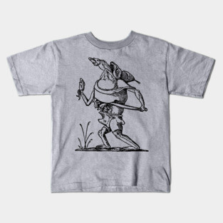 Grotesque #84 The Drolatic Dreams of Pantagruel (1565) Kids T-Shirt