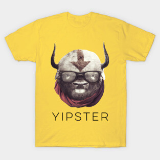Yipster Appa  Hipstєr Sky Bis0n T-Shirt