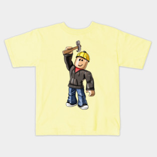 Roblox Builder Drawing Kids T-Shirt
