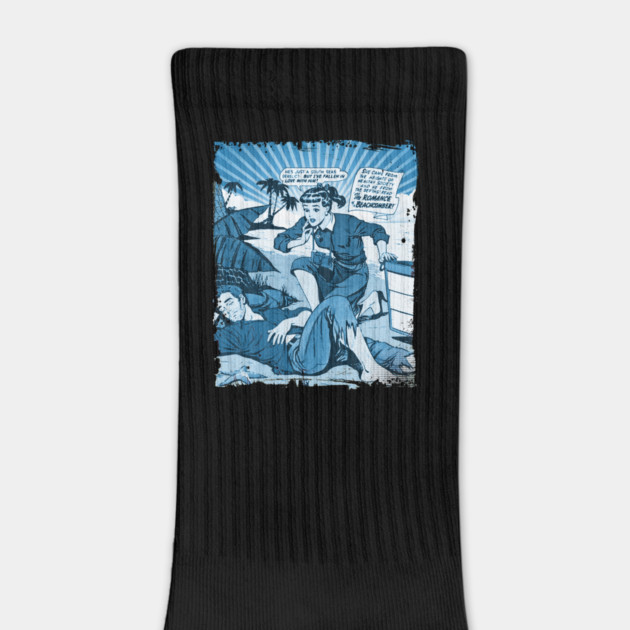 Summer Romance Beachcomber Good Vibe Romantic Comic Design by Joaddo