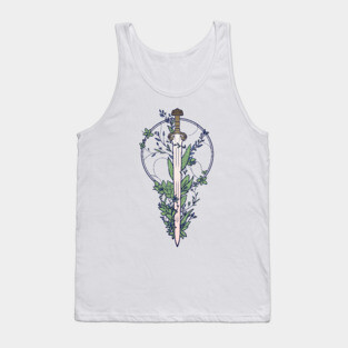 Sword of the Shieldmaiden Tank Top
