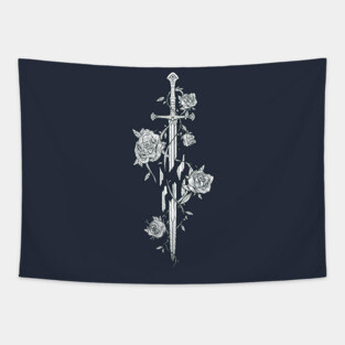 Roses of the Broken Sword Tapestry