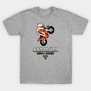 8-Bit Motocross T-Shirt