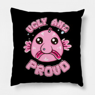 Ugly and Proud Blobfish Pillow