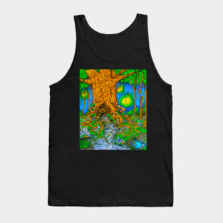 Forest Cottage Tank Top
