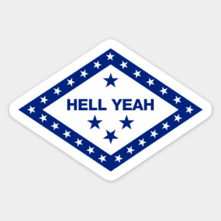 Hell Yeah Arkansas Sticker