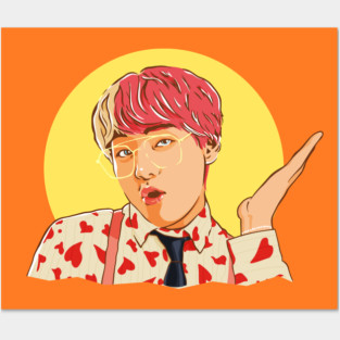 V BTS Posters and Art