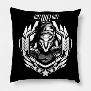 Reaper "Die! Die! Die!" Pillow