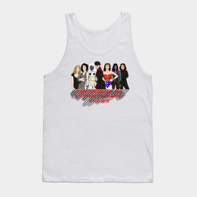 League of Extraordinary Ladies Tank Top by KataMartArt