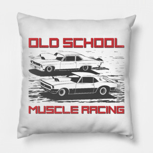 Oldschool racing Pillow
