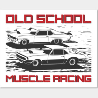 Oldschool racing Posters and Art