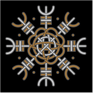 The helm of awe Posters and Art