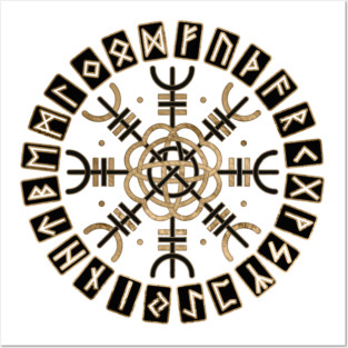 Helm of awe Posters and Art