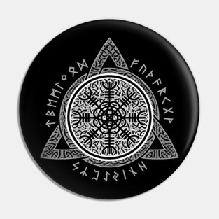 Helm of awe Pin
