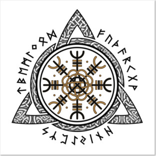 Helm of awe Posters and Art