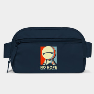 No Hope Sign - Vote Marvin Paranoid Android - Hitchhiker's Guide to the Galaxy Bag