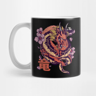 Japanese Dragon Tattoo Style Mug