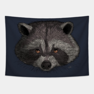 Raccoon Tapestry