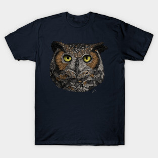 Great Horned Owl T-Shirt