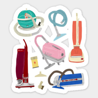 Vintage Vacuums Sticker
