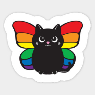 Pride Catterfly Sticker