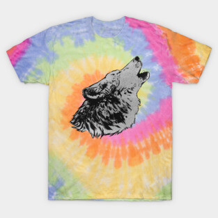 Howling Gray Wolf T-Shirt